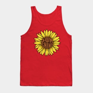 Sunflower - Sunshine Design Tank Top